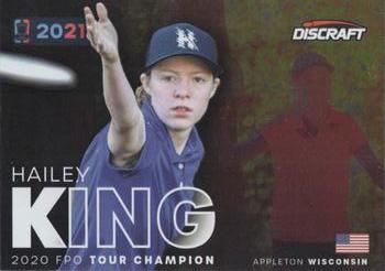 2021 Disc Golf Pro Tour - Champions #TC Hailey King Front